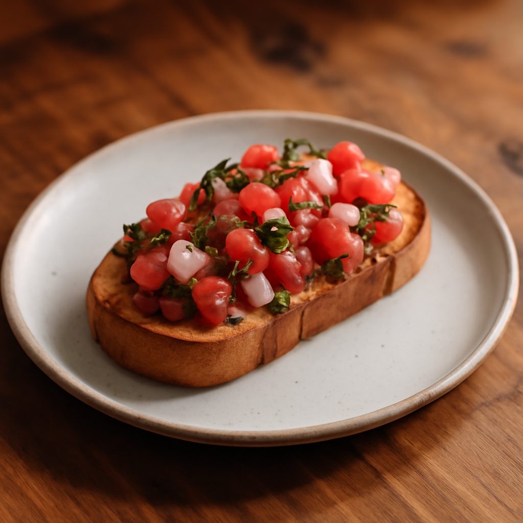 Bruschetta all'italiana High-
