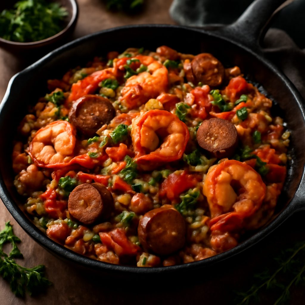 Jambalaya di Bubba Low Carb