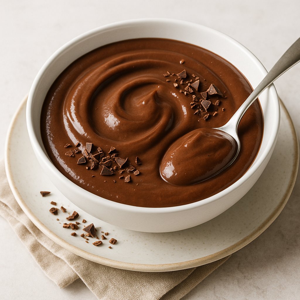 Budino proteico al cioccolato