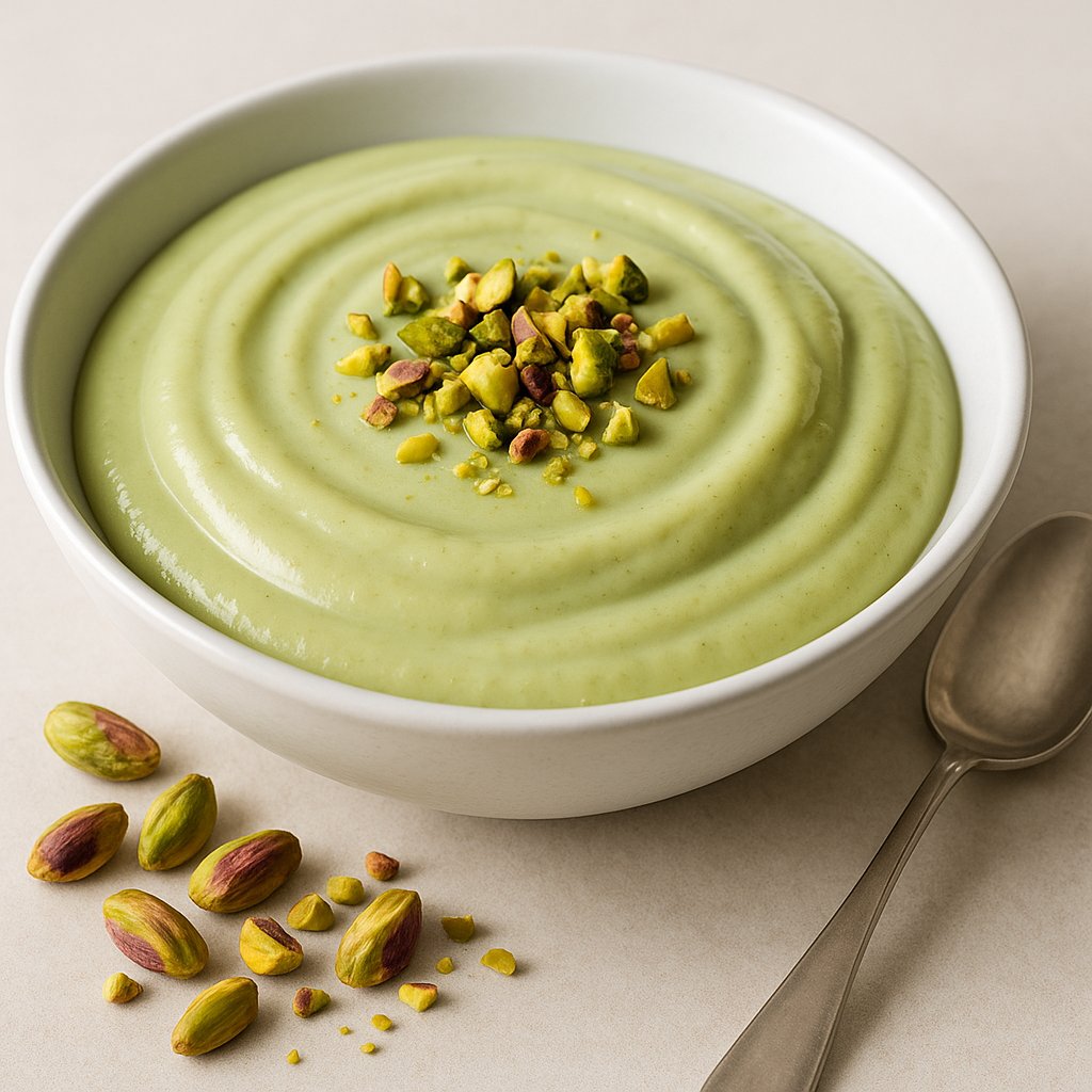 Budino al pistacchio