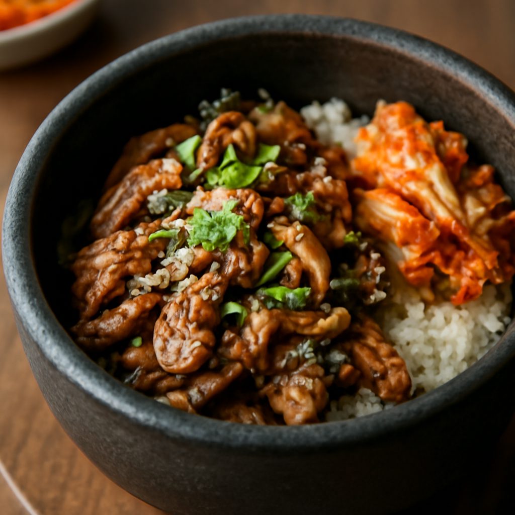Bulgogi di Funghi Light Coreano