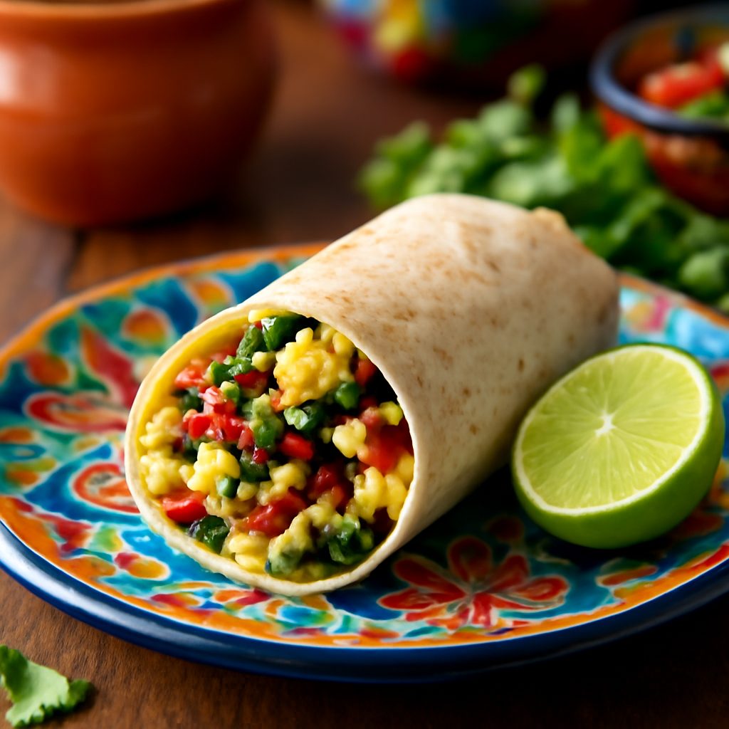 Burrito della Colazione Mexicano