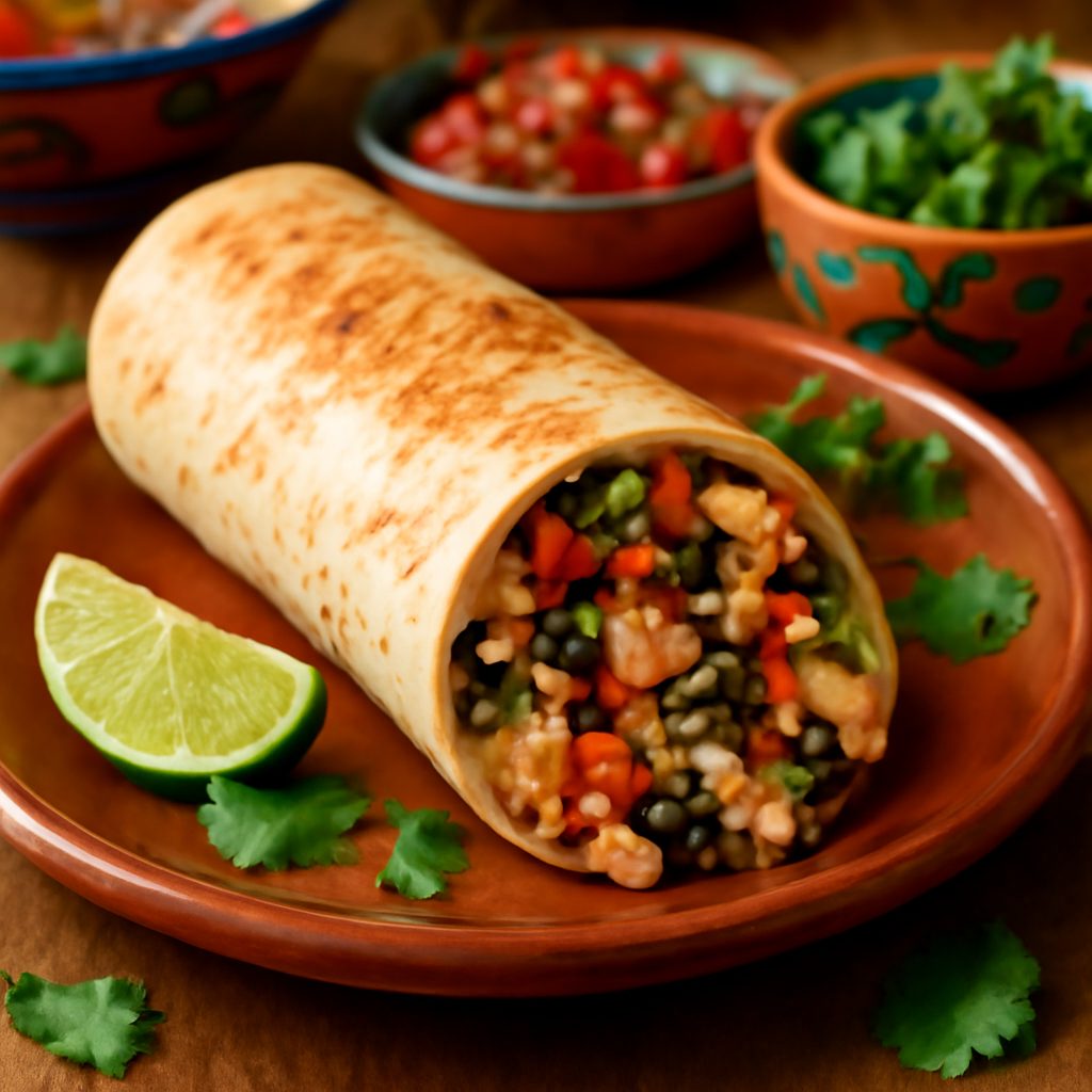 Burrito di Pollo Piccante