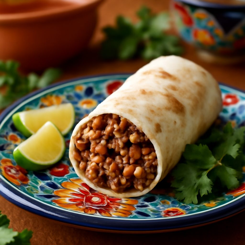 Burrito di Tacchino Macinato Low-Carb Fit
