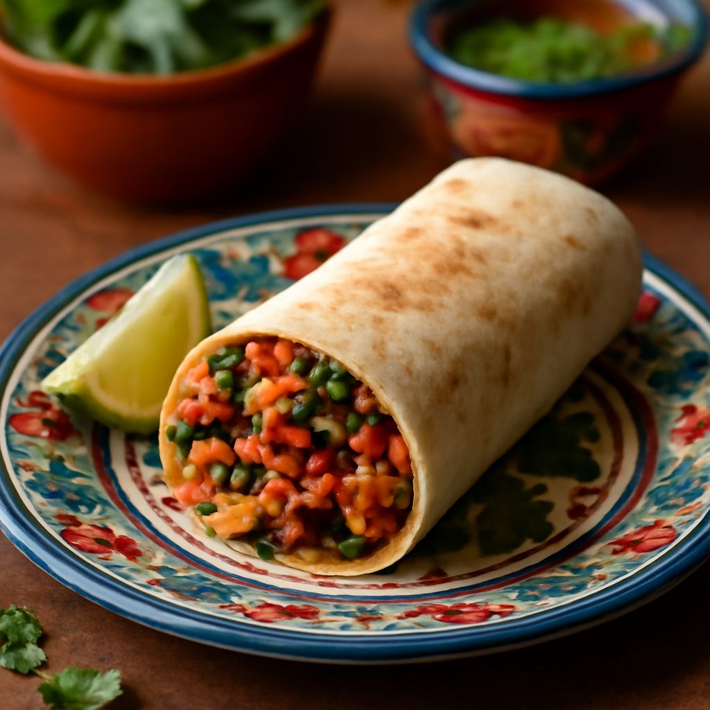 Burrito Messicano al Cavolfiore e