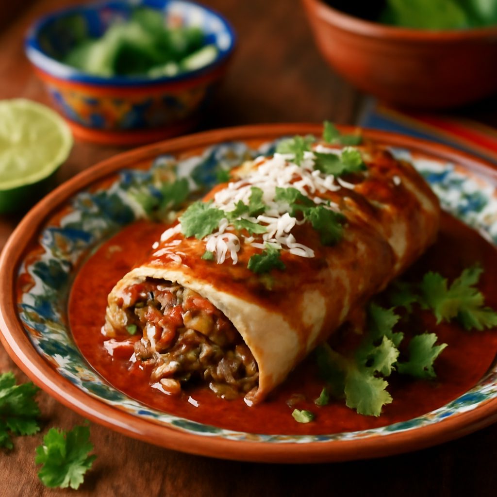 Burrito Wet al Manzo