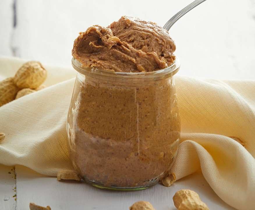 Burro di arachidi crunchy Protein
