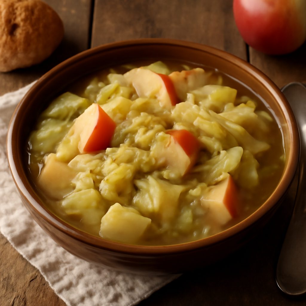 Zuppa di Cavolo e Mela