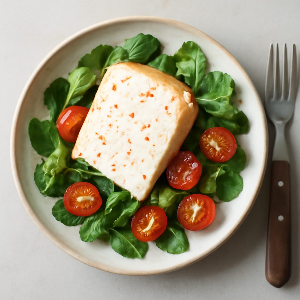 Caciotta fresca piccante proteica low-carb