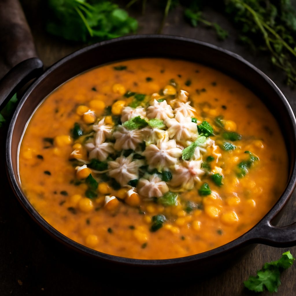 Bisque di Granchio e Mais alla Cajun