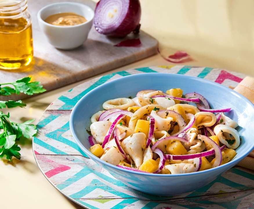 Calamari cipolle e patate Low Fat