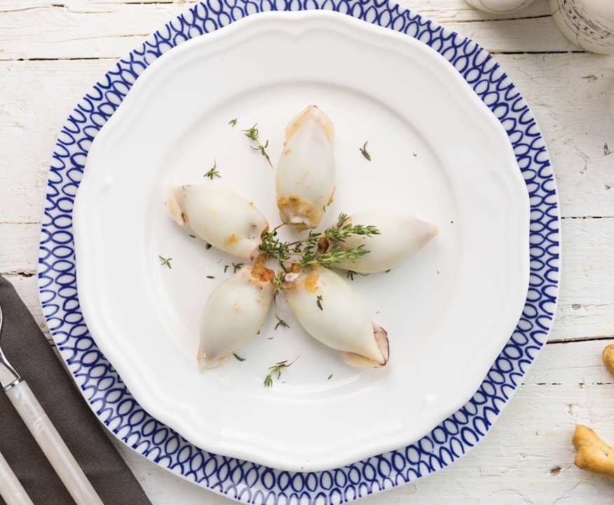 Calamari ripieni alla norma Low Carb