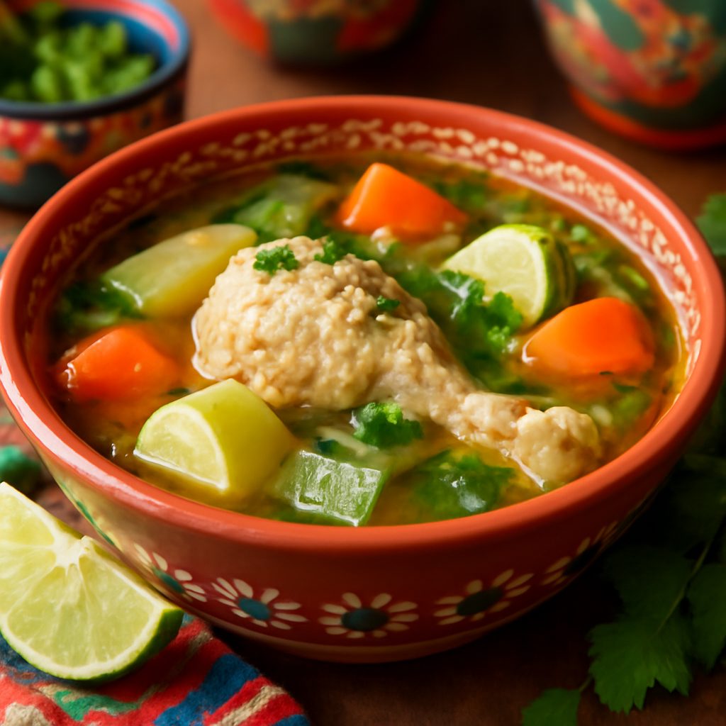 Caldo de Pollo Light Low-Carb