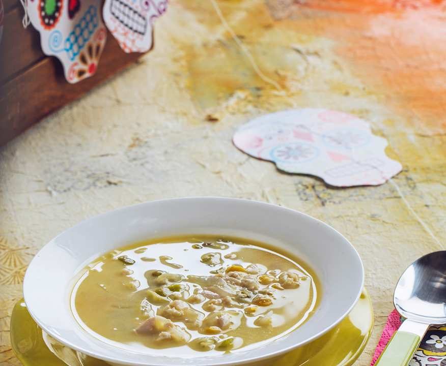 Caldo poblano Protein