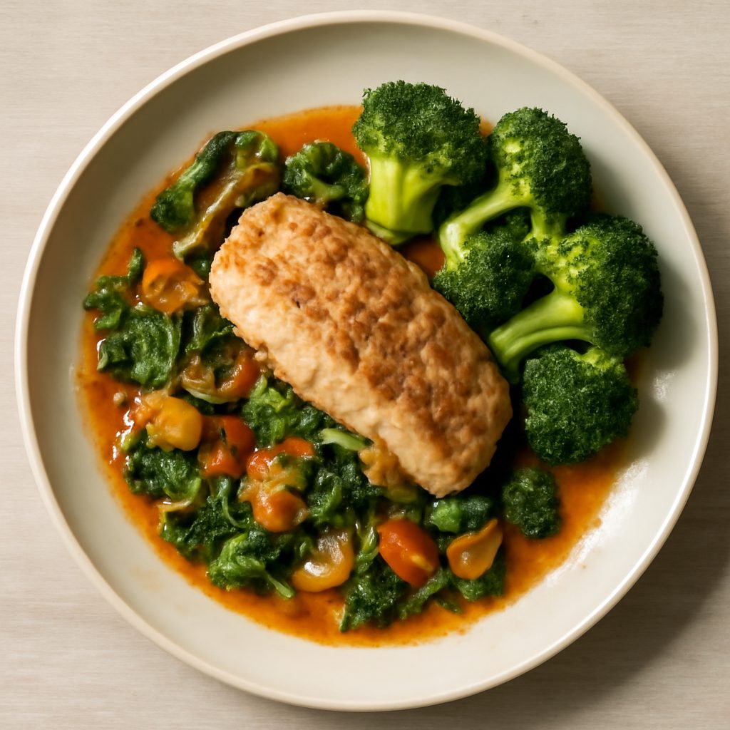 Calulu di pesce proteico low-carb