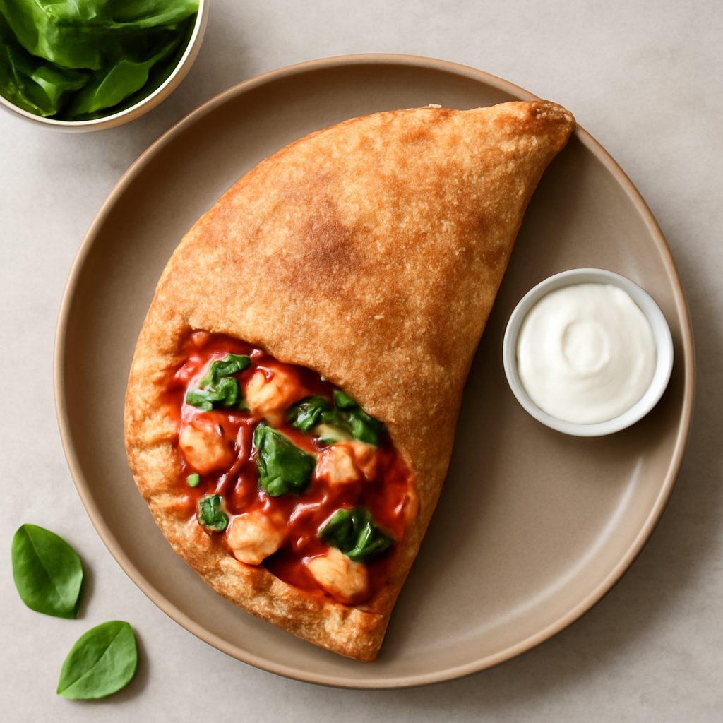 Calzone Proteico Low-Carb al Forno