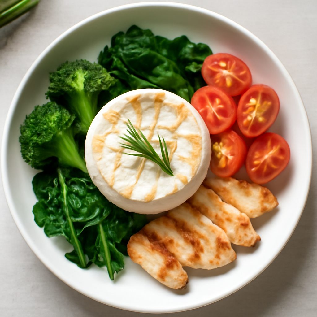 Camembert con Mirtilli Rossi e Mandorle