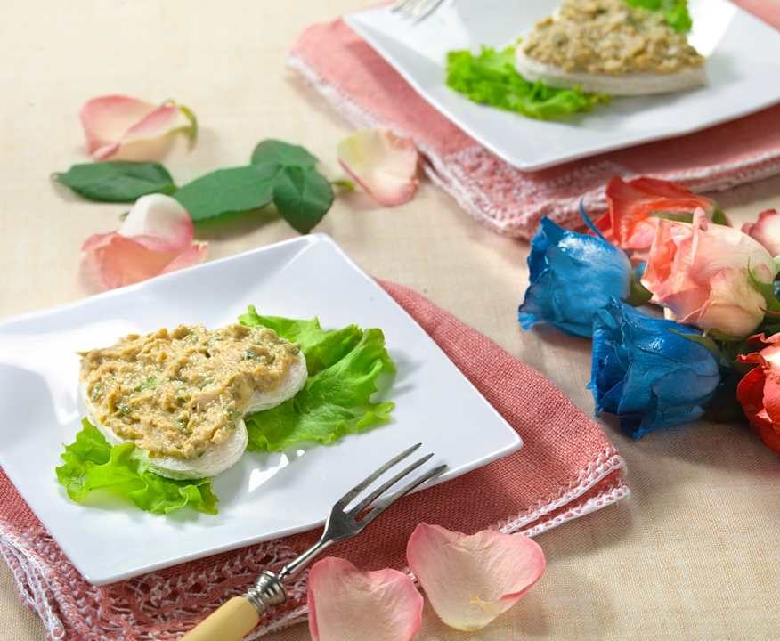Canapè ai carciofi e senape (per 2 persone) Low Fat