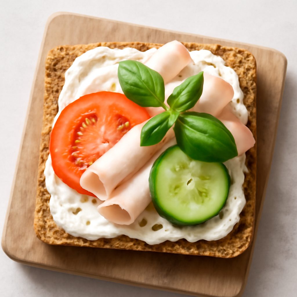Canapè proteico con patè di asparagi low-carb