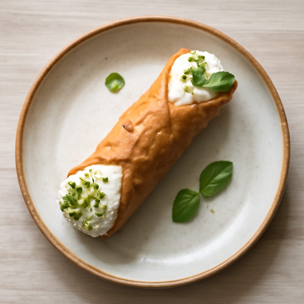 Cannolo al Pistacchio Low Carb