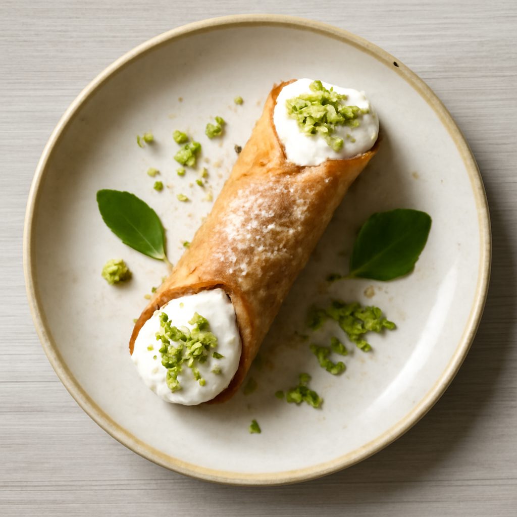 Cannolo alla Crema Chantilly