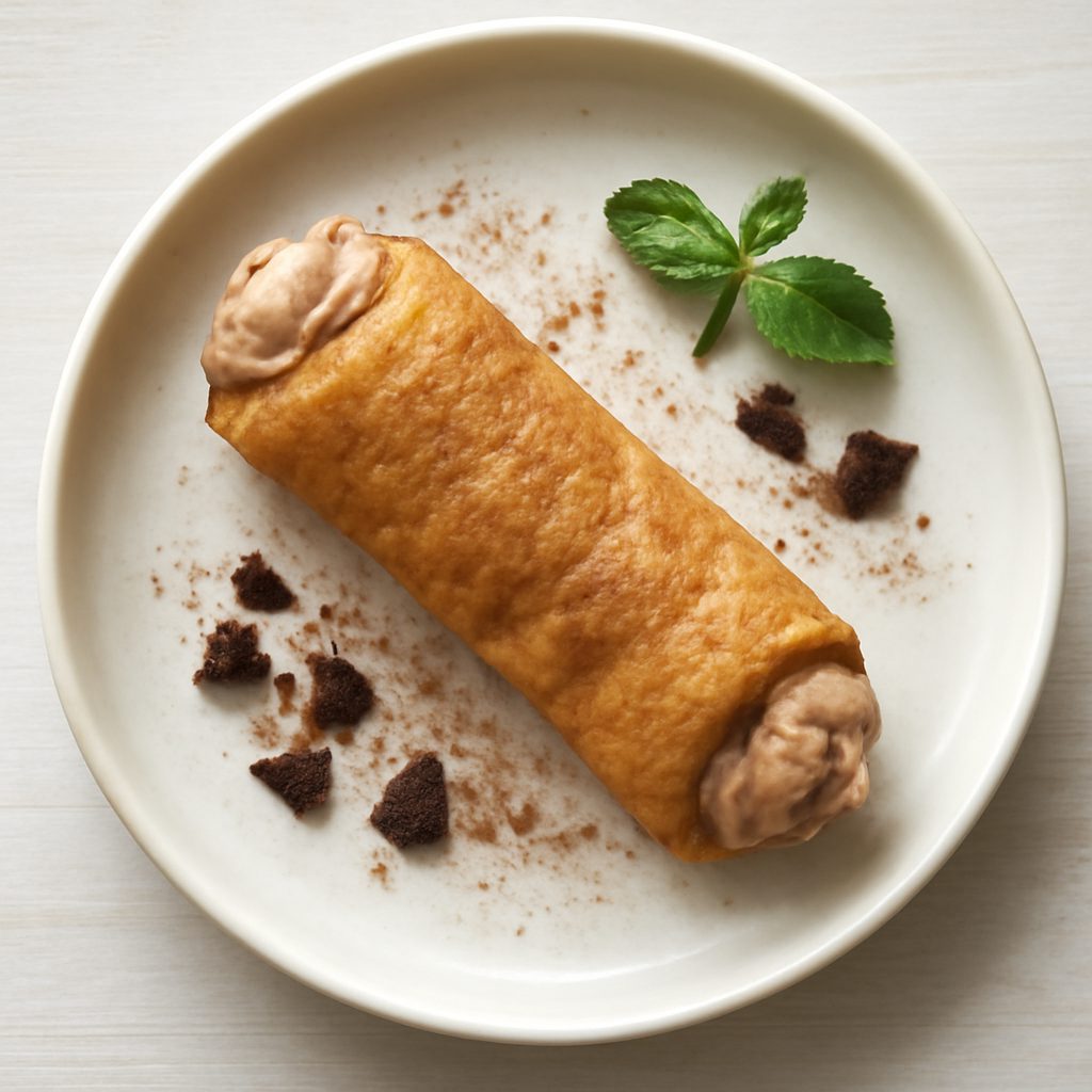 Cannoncini alla Crema di Ricotta e Cacao Low Fat