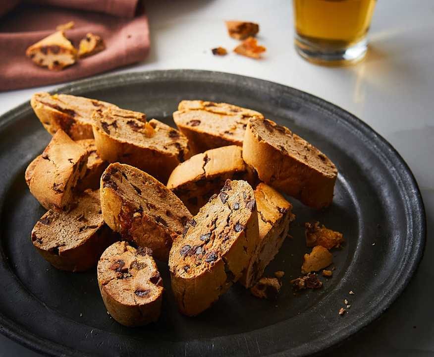 Cantucci farina di castagne e albicocche secche Low Carb