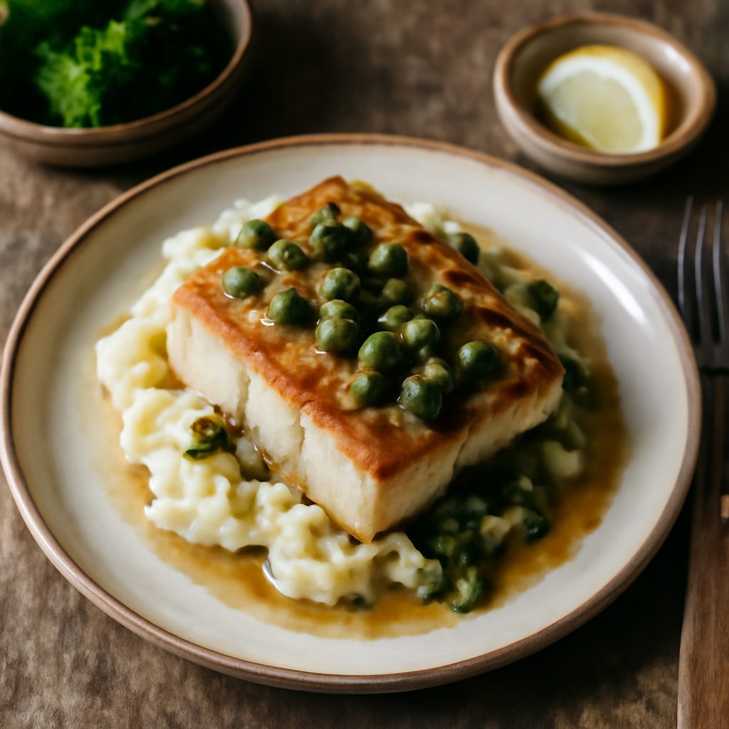 Halibut ai Capperi Low Carb