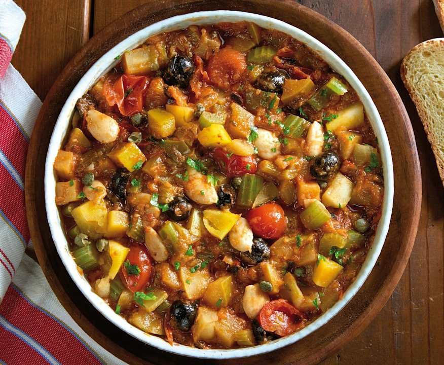 Caponata di mele Low Carb