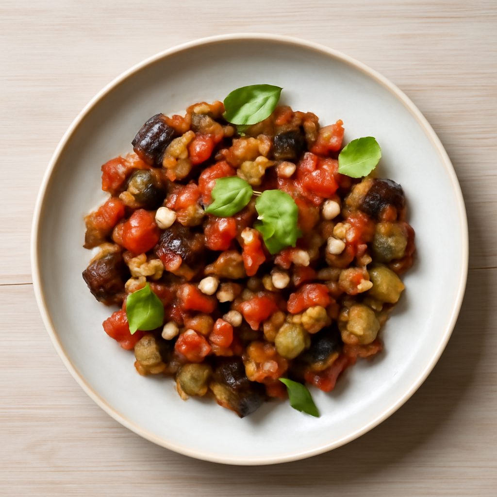 Caponata di verdure delle Madonie Proteica Low-Carb