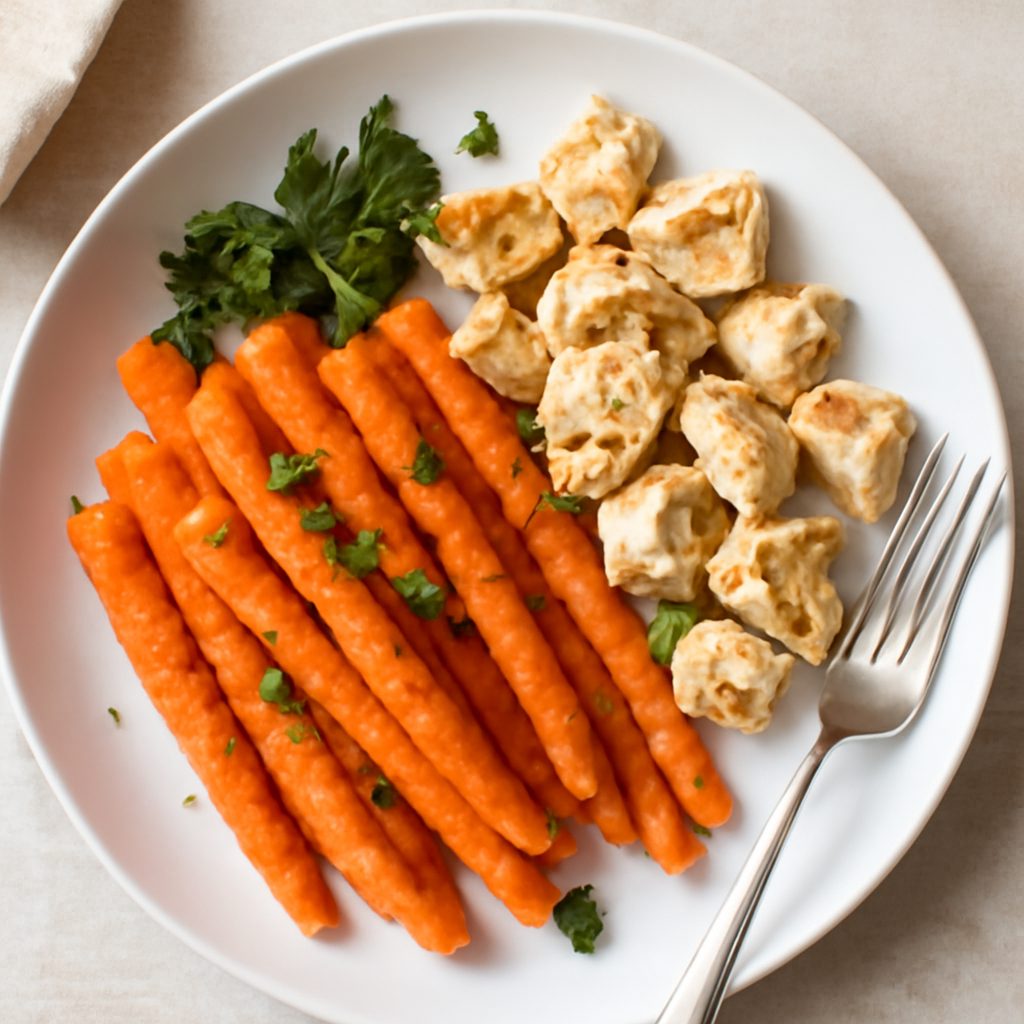 Carote insaporite proteiche low-carb