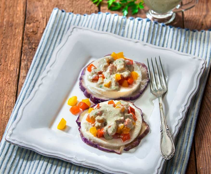 Carpaccio di melanzane Protein