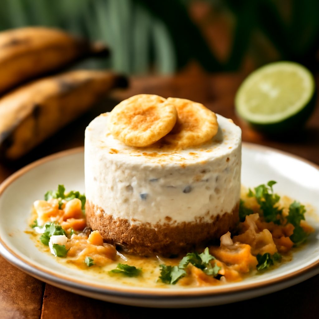 Cassata di Banana e Ricotta Cubana Low Carb