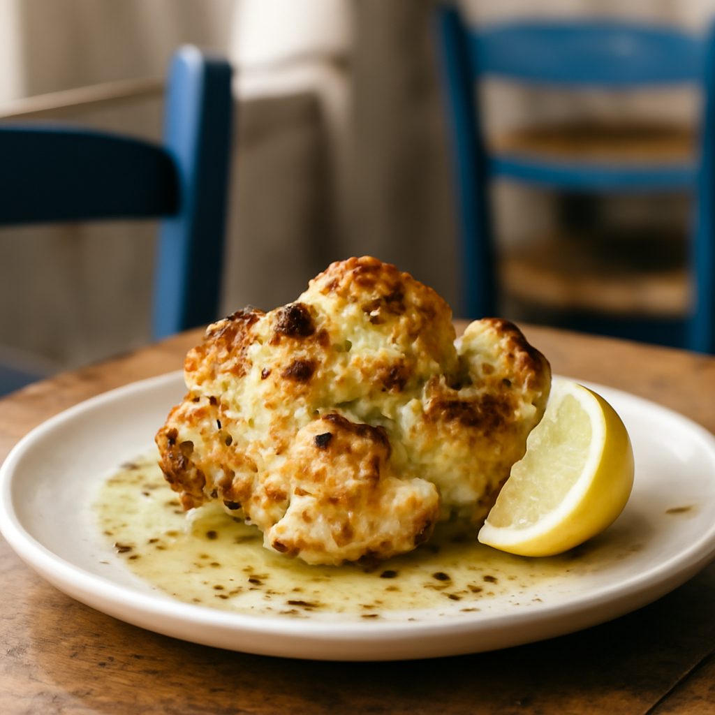 Cavolfiore Arrosto al Limone Greco