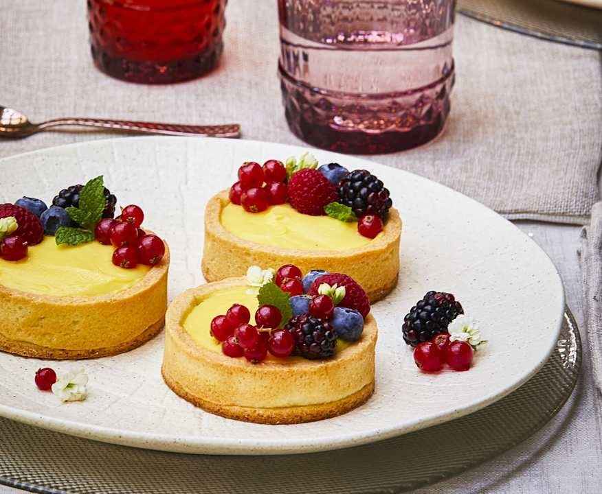 Cestini di crema e frutta (vegan) Protein