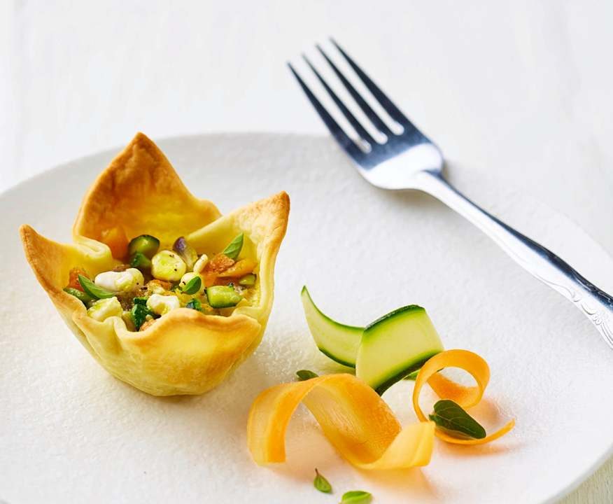 Cestini di verdure croccanti Low Fat