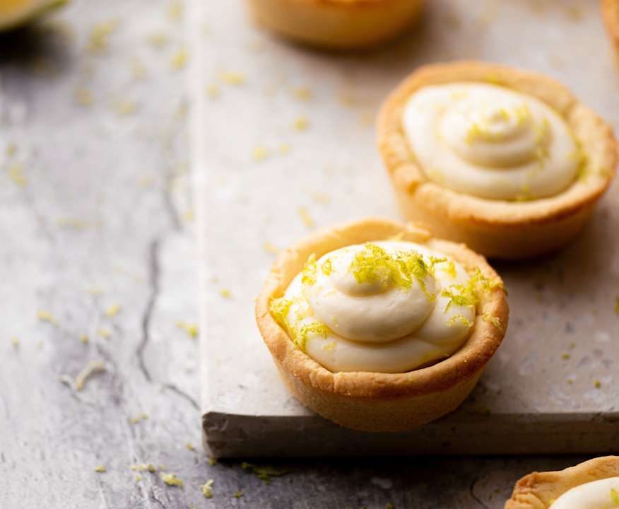 Cestini dolci con crema al formaggio Low Fat