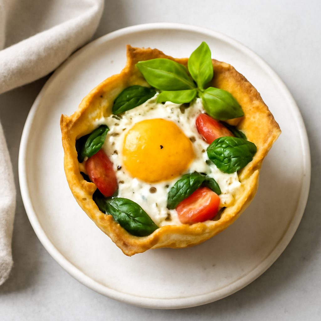 Cestini proteici fit con crema di lenticchie e cotechino
