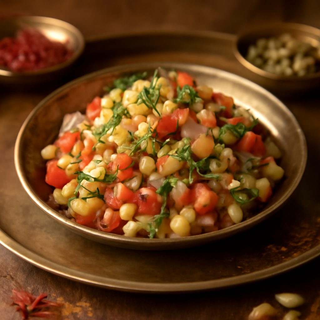 Chaat-Inspired Salad Low Fat