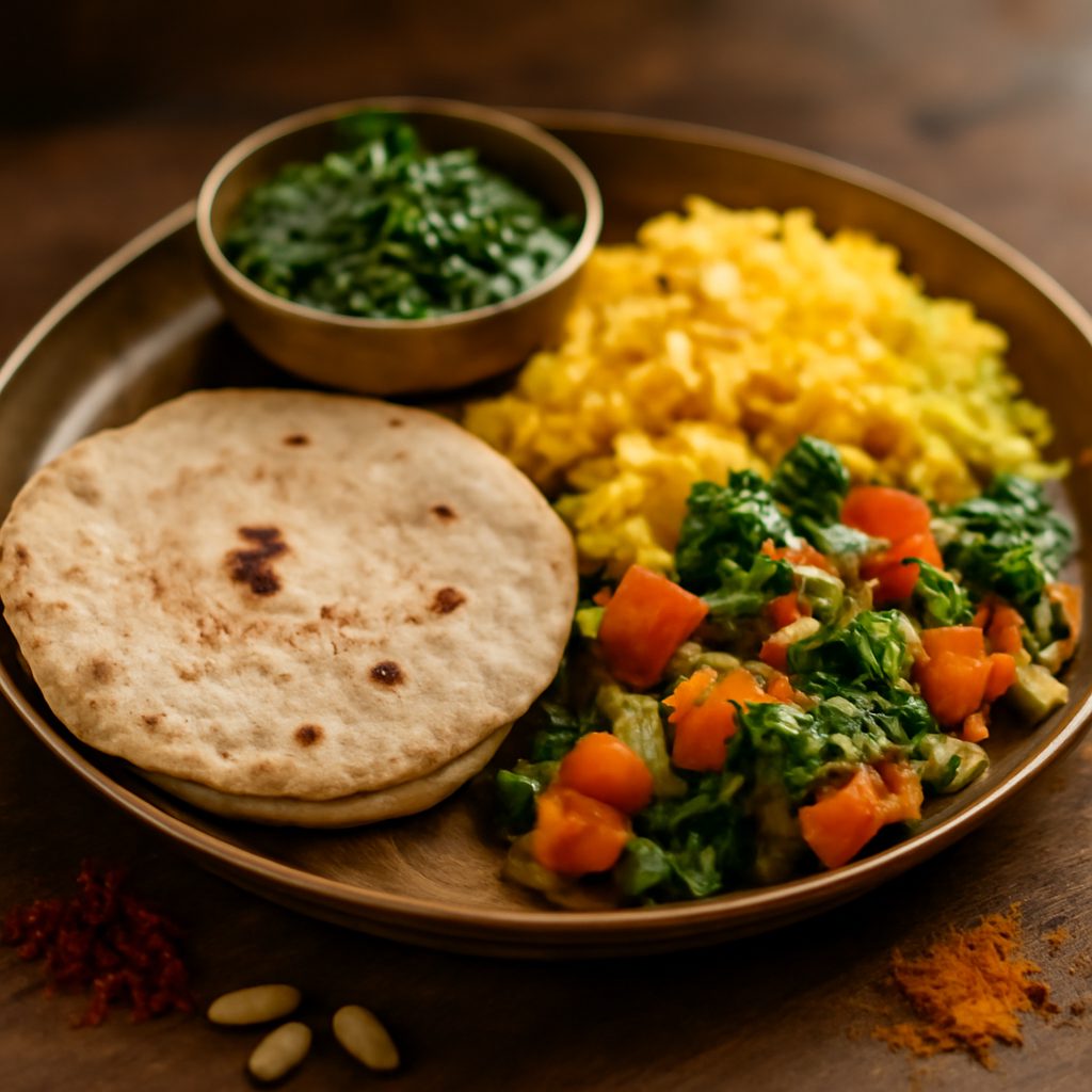Chapati Proteico Low-Carb Indian Style