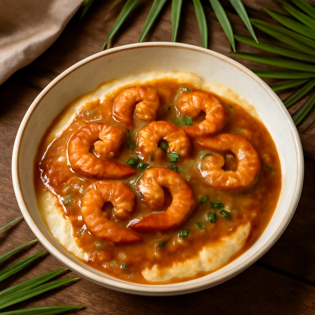Gamberi alla Gravy di Charleston