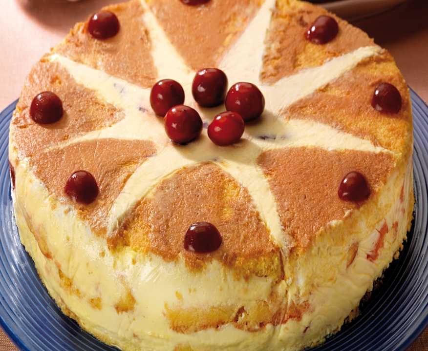Charlotte al pandoro e spumante Low Fat