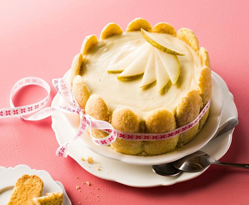 Charlotte alle pere (senza glutine) Low Carb