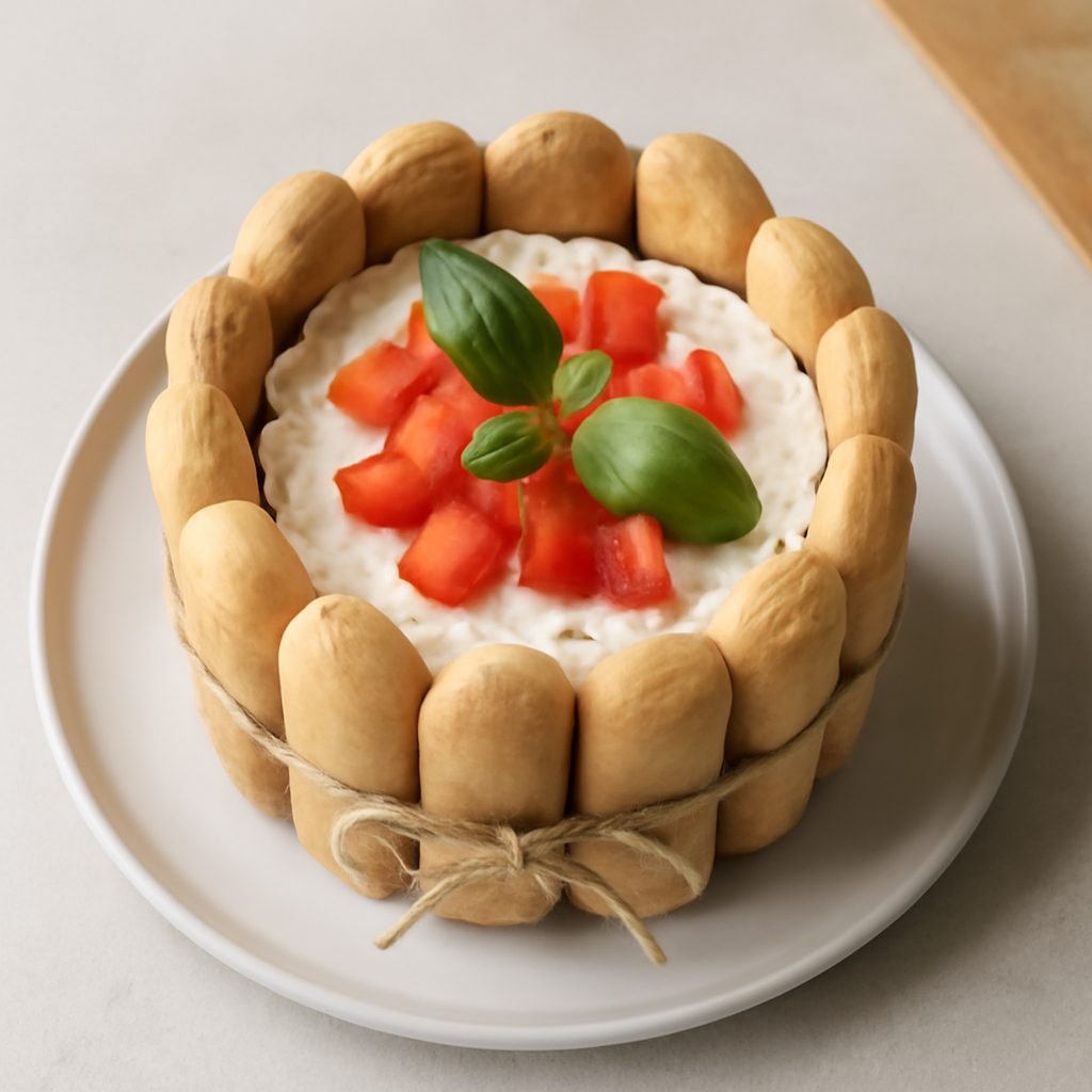 Charlotte al Pandoro e Spumante - Versione