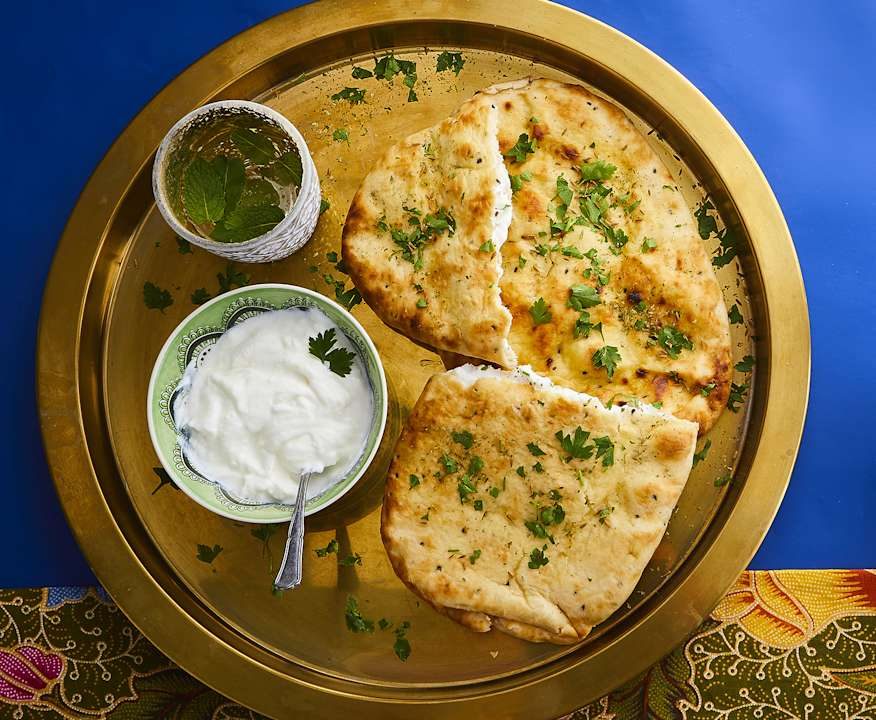 Cheese naan (vegan) Low Fat