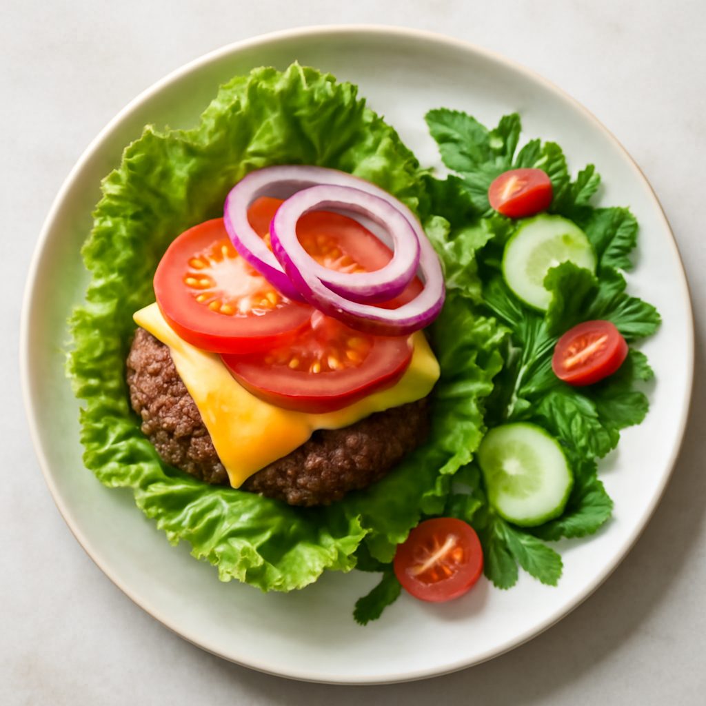 Cheeseburger Proteico Low-Carb (TM6)