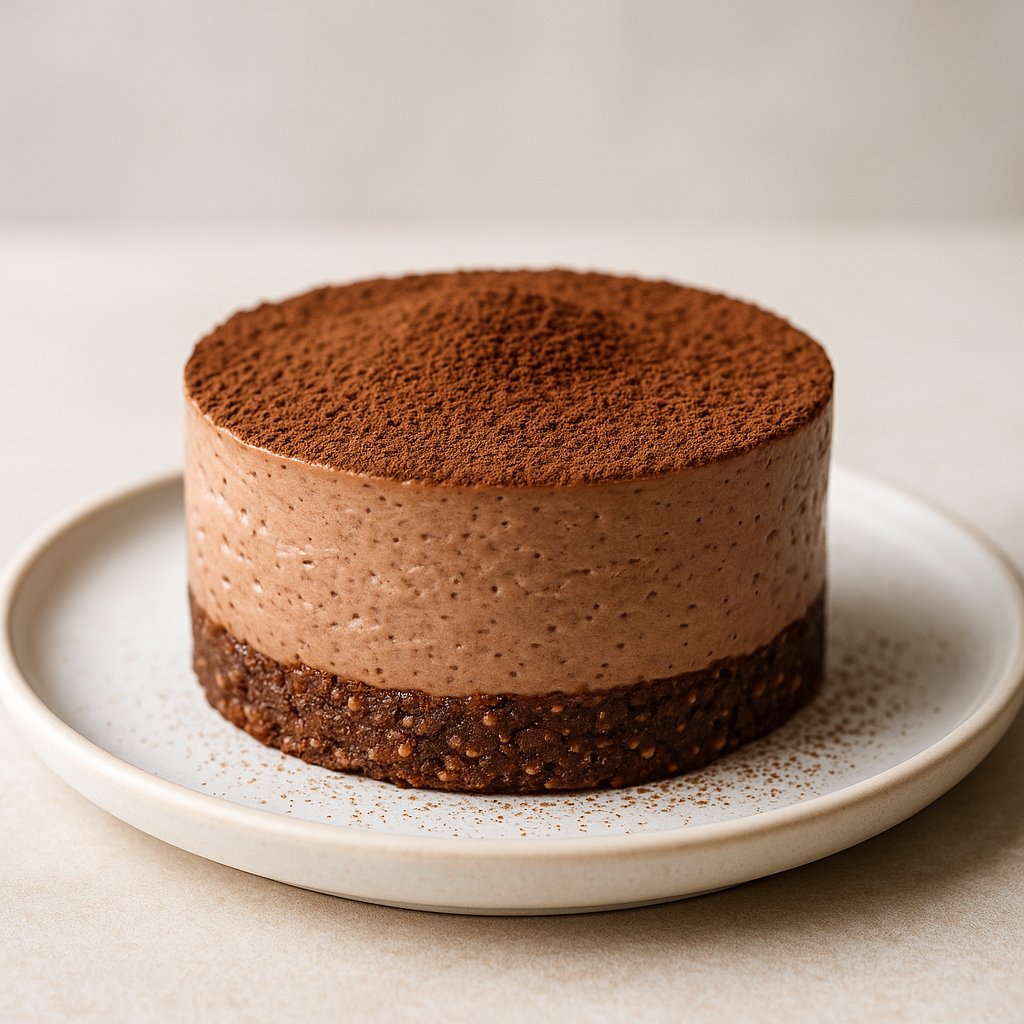 Cheesecake al cacao senza cottura Low Fat