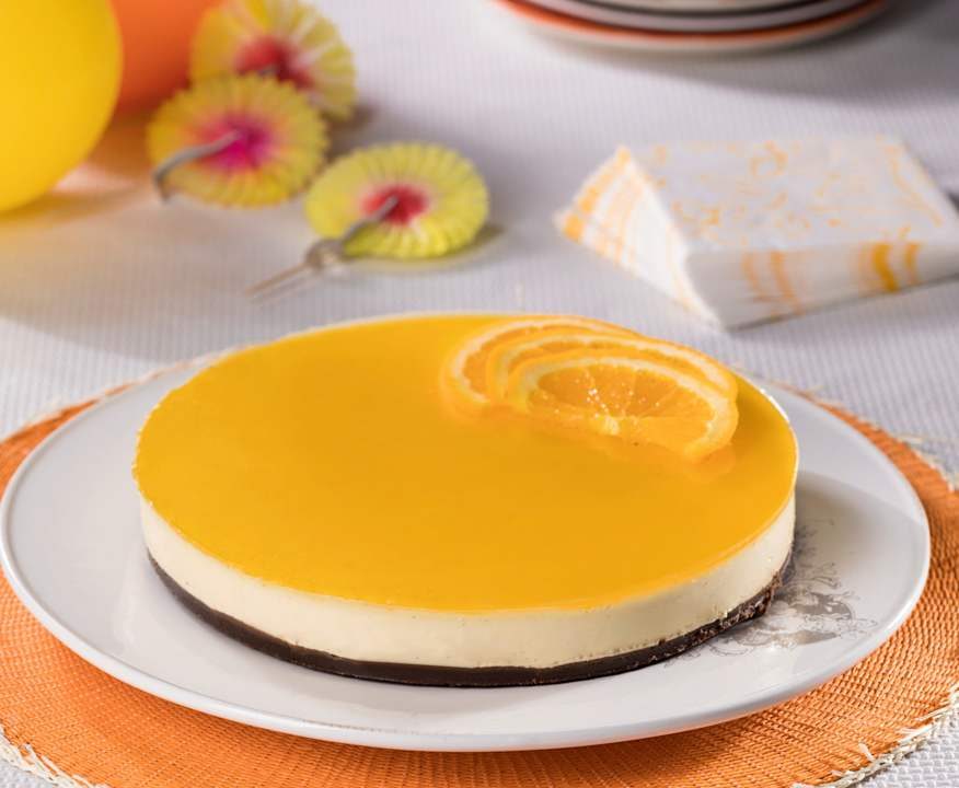 Cheesecake all'arancia Protein