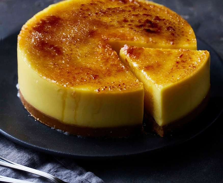 Cheesecake alla crema catalana Low Carb