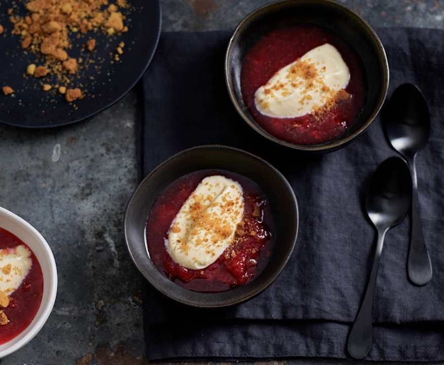 Cheesecake alla crema pasticcera e fragole Low Fat